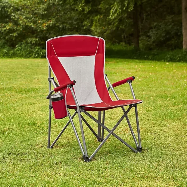 Veranura Adult Hard Arm Chair – Sturdy, Comfortable, and Portable for All Outdoor Adventures